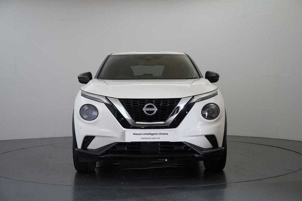 Nissan Juke 1.0 Dig-t 114 N-connecta With Sat Nav And Rear Vie White #4