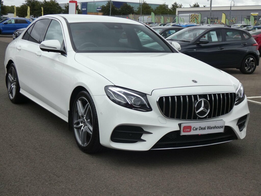 Mercedes-Benz E Class 2.0 E220d Amg Line G-tronic Euro 6 Ss White #3