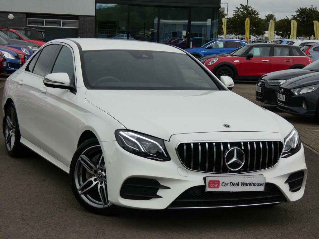 Mercedes-Benz E Class 2.0 E220d Amg Line G-tronic Euro 6 Ss White