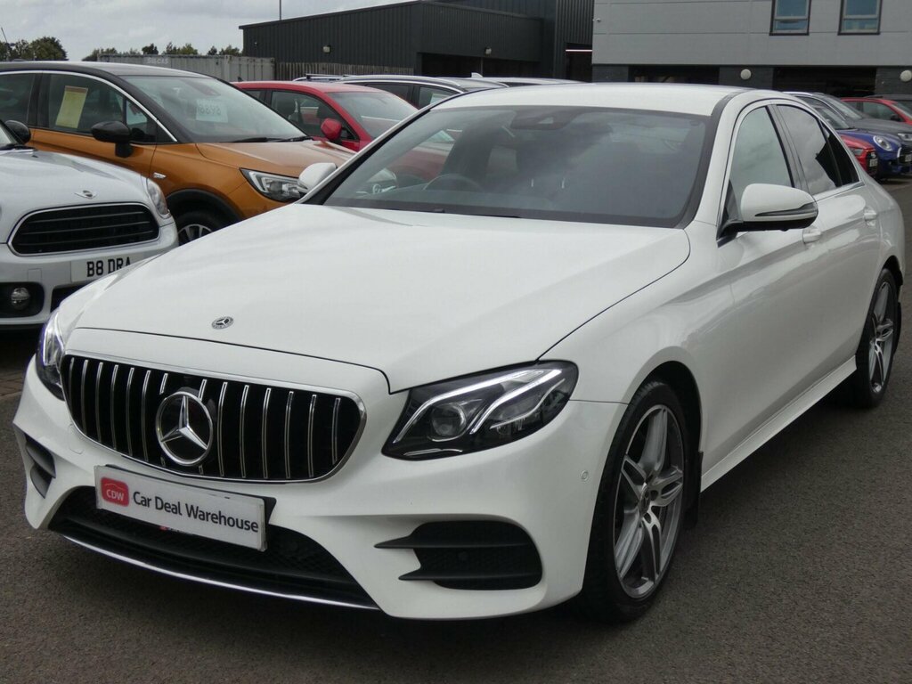 Mercedes-Benz E Class 2.0 E220d Amg Line G-tronic Euro 6 Ss White #5