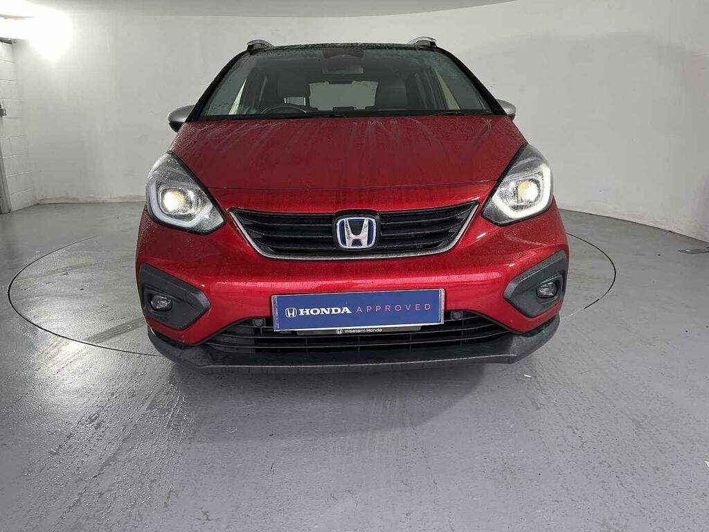 Honda Jazz 1.5 I-mmd Hybrid Crosstar Ex Ecvt Red #6