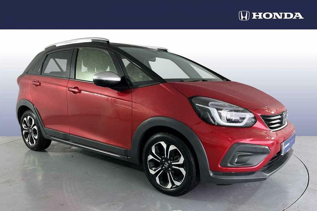 Honda Jazz 1.5 I-mmd Hybrid Crosstar Ex Ecvt Red