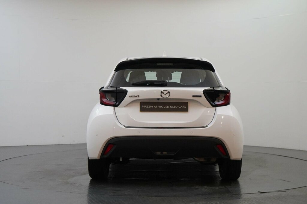 Mazda 2 1.5H Exclusive-line Cvt Euro 6 Ss White #5
