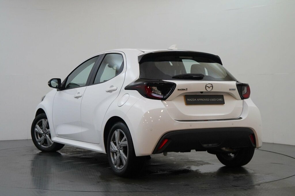 Mazda 2 1.5H Exclusive-line Cvt Euro 6 Ss White #2