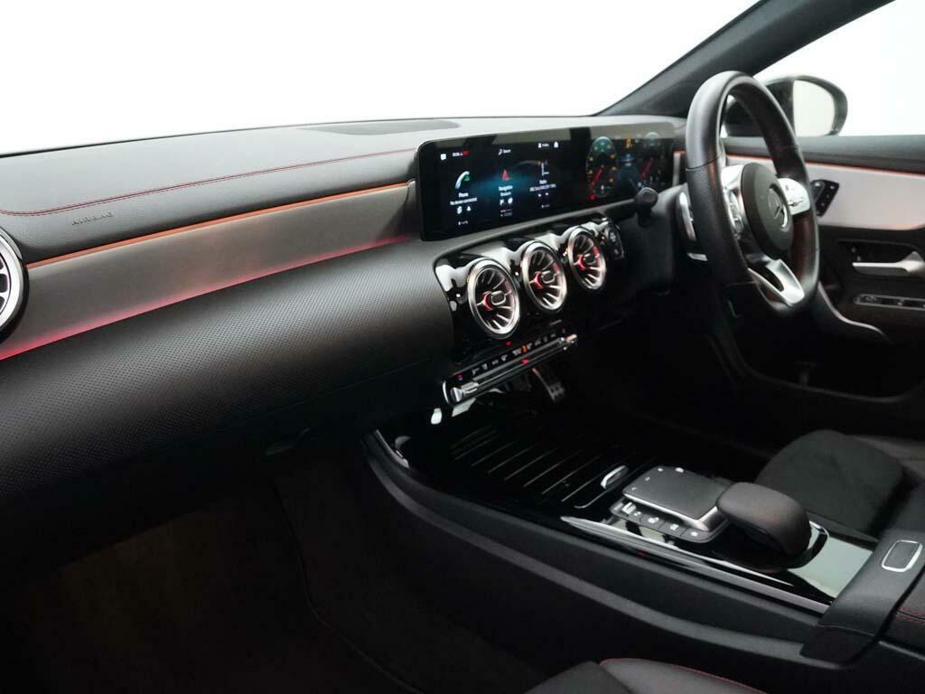 Mercedes-Benz CLA Class Cla 220 D Amg Line Premium Plus Night Edition White #3