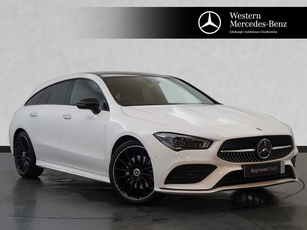 Mercedes-Benz CLA Class Cla 220 D Amg Line Premium Plus Night Edition White