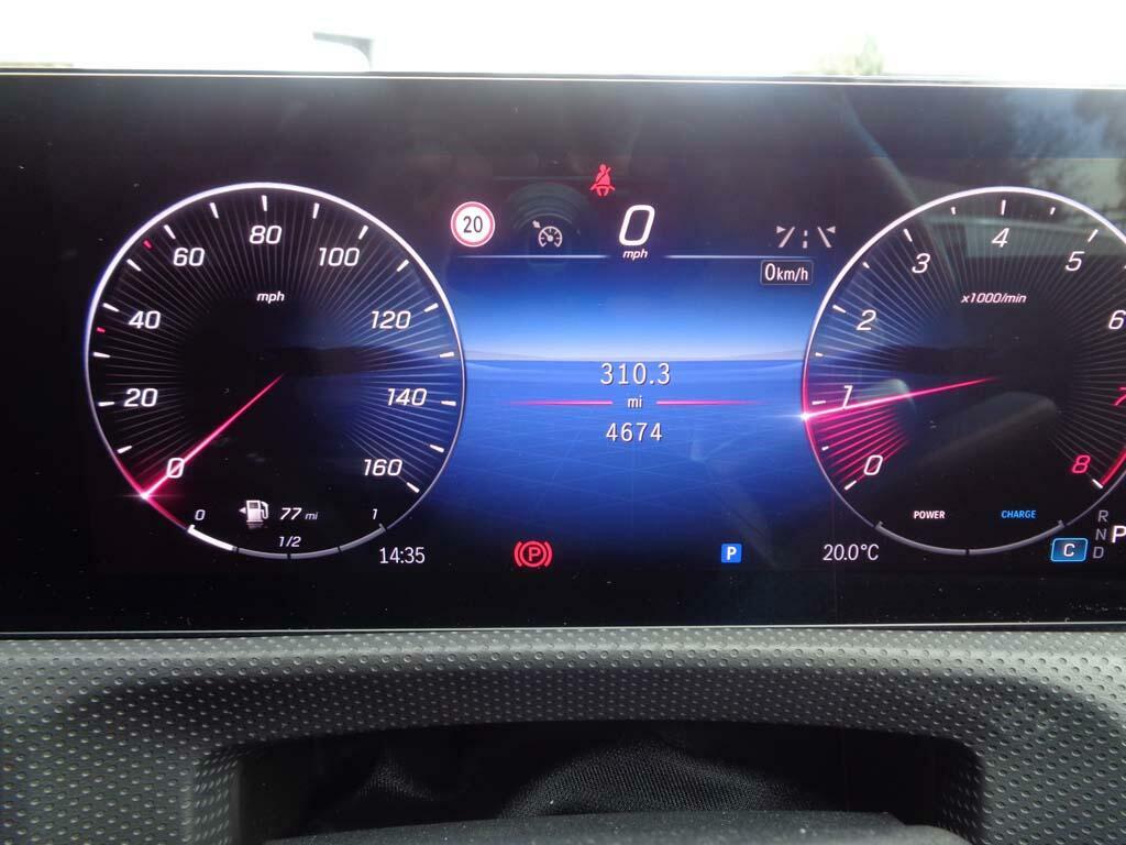 Mercedes-Benz CLA Class 1.3 Cla180h Mhev Amg Line Executive Shooting Bra Blue #4