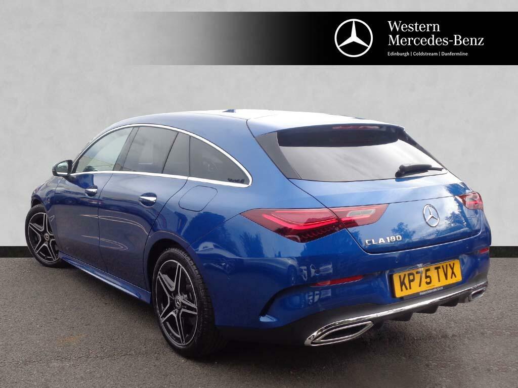 Mercedes-Benz CLA Class 1.3 Cla180h Mhev Amg Line Executive Shooting Bra Blue #2