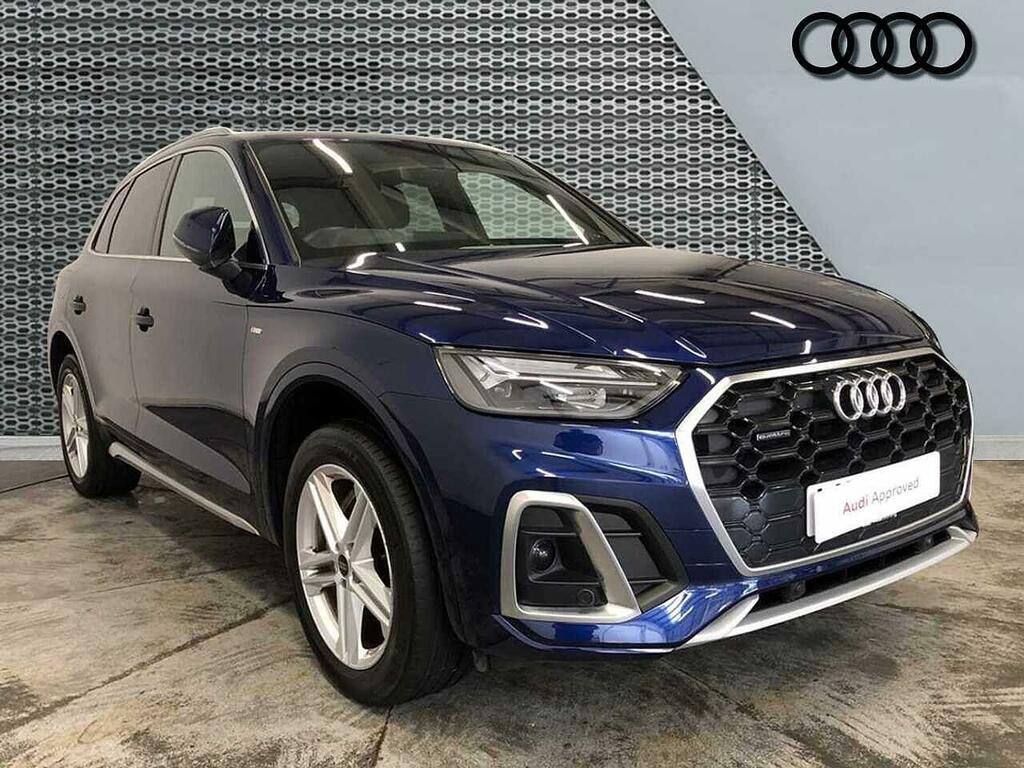 Audi Q5 S Line 45 Tfsi Quattro 265 Ps S Tronic Blue