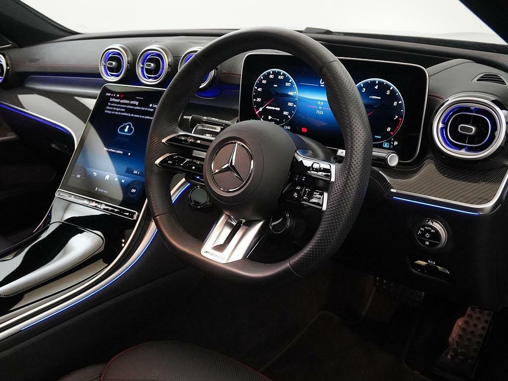Mercedes-Benz C Class Amg Line Black #16
