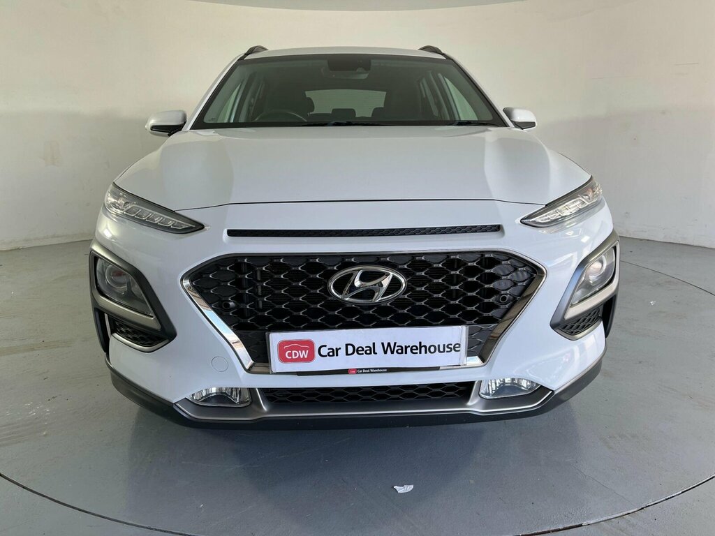 Hyundai Kona 1.0 T-gdi Blue Drive Premium Euro 6 Ss White #4