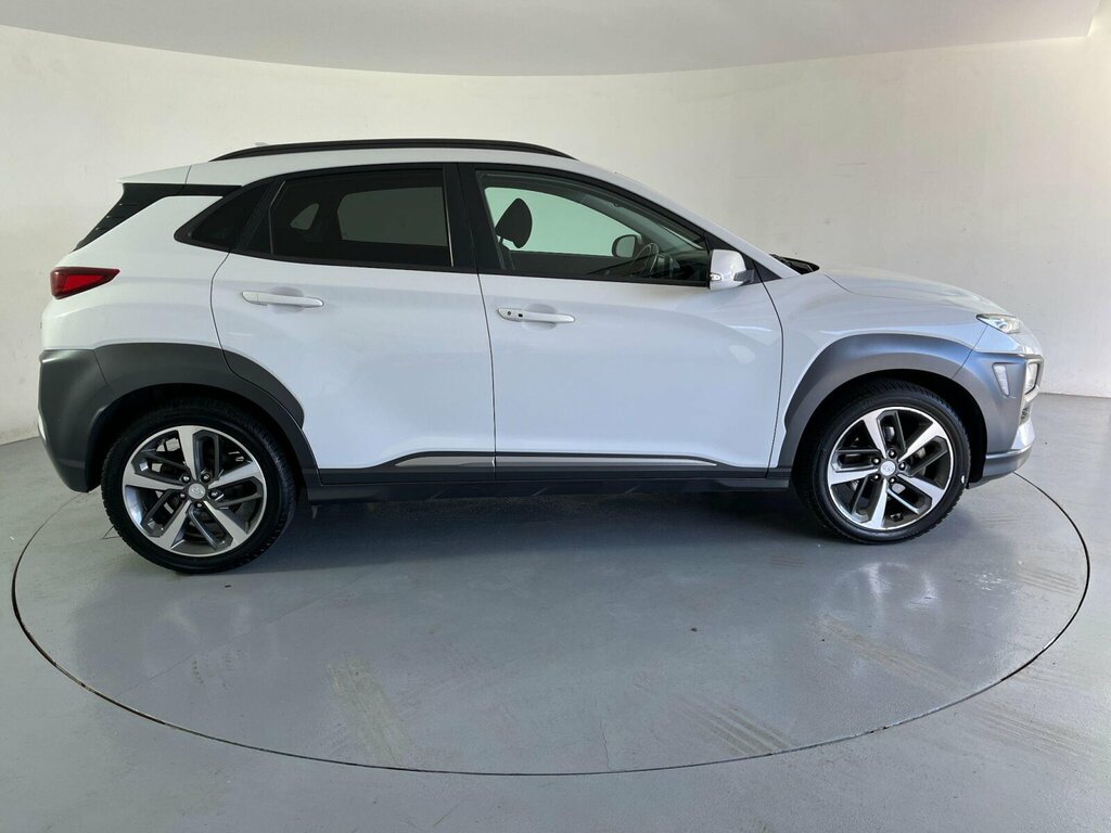 Hyundai Kona 1.0 T-gdi Blue Drive Premium Euro 6 Ss White #6
