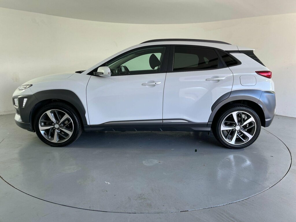 Hyundai Kona 1.0 T-gdi Blue Drive Premium Euro 6 Ss White #5