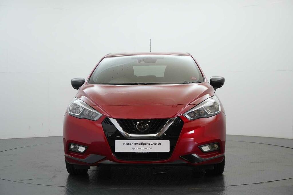 Nissan Micra 1.0 Ig-t 100 N-sport With Rear View Camera Red #4