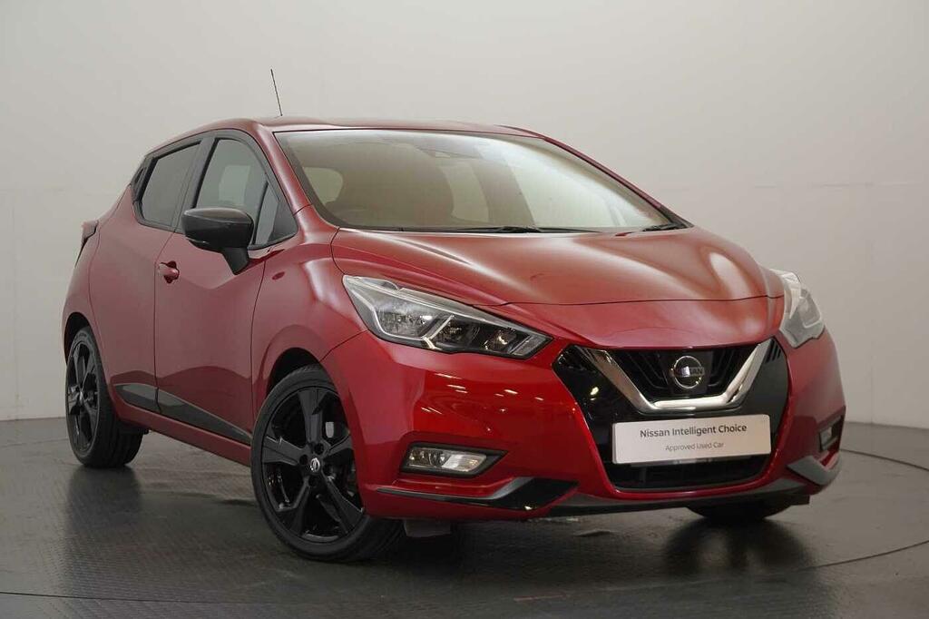 Nissan Micra 1.0 Ig-t 100 N-sport With Rear View Camera Red
