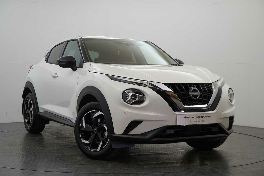 Nissan Juke 1.0 Dig-t 114 N-connecta Dct With Sat Nav And White