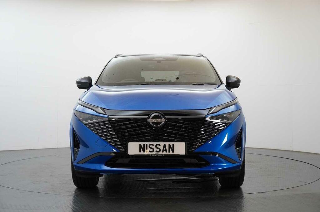 Nissan Qashqai 1.3 Dig-t Mh 140 N-design With Glass Roof Sat Na Blue #4