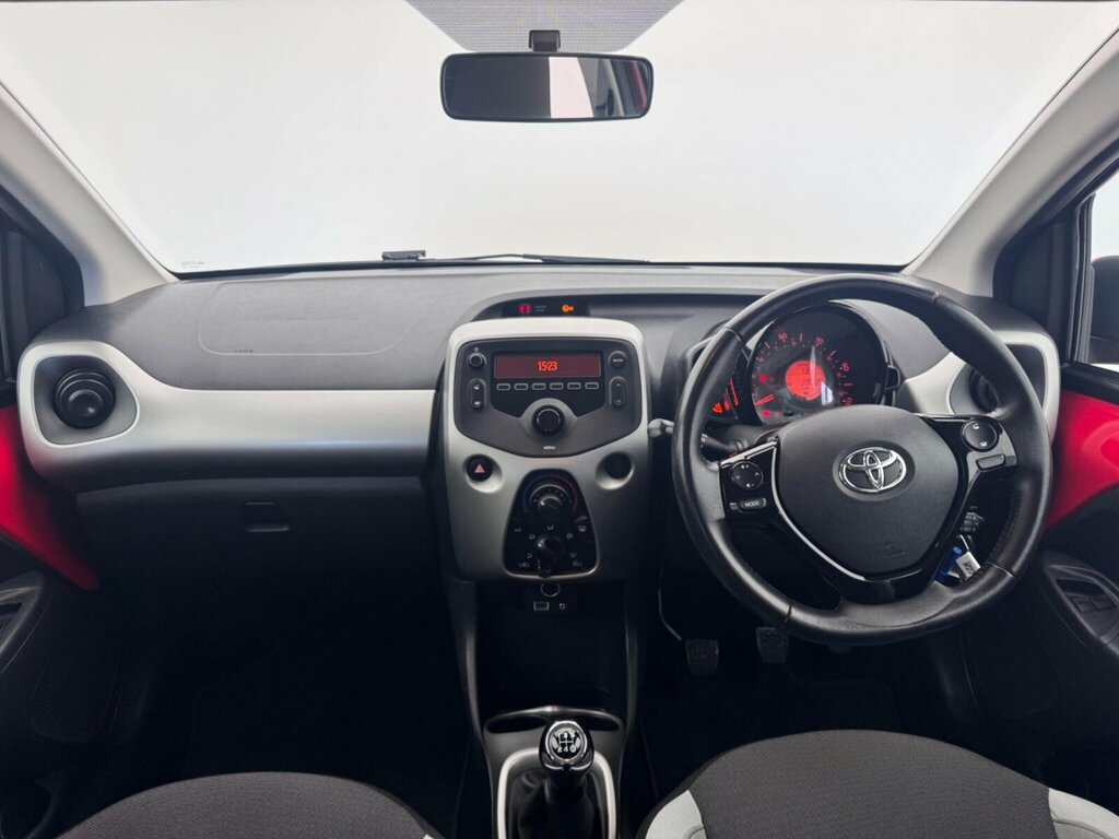 Toyota Aygo Hatchback Red #7