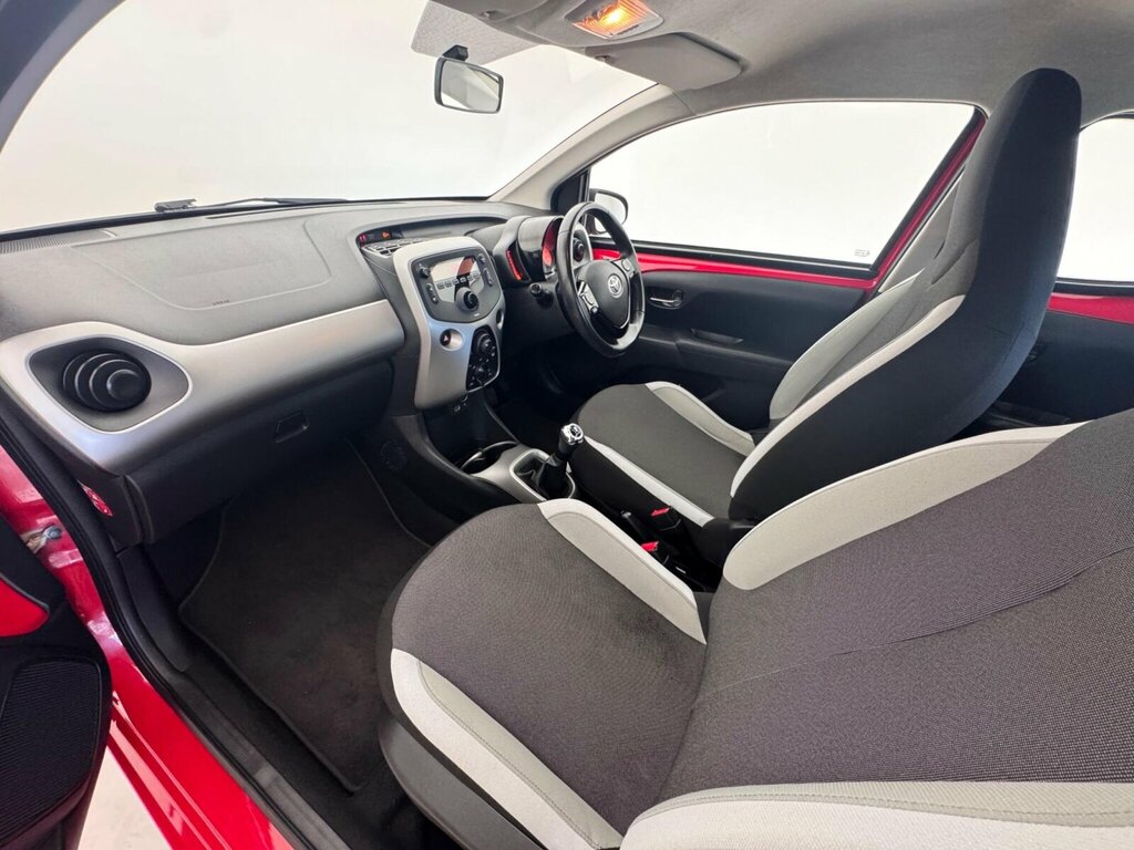 Toyota Aygo Hatchback Red #18