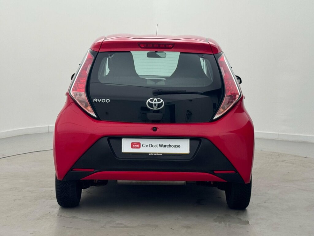 Toyota Aygo Hatchback Red #17