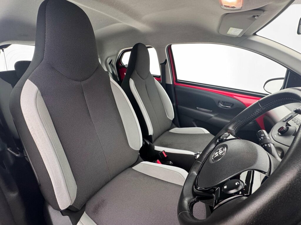 Toyota Aygo Hatchback Red #8