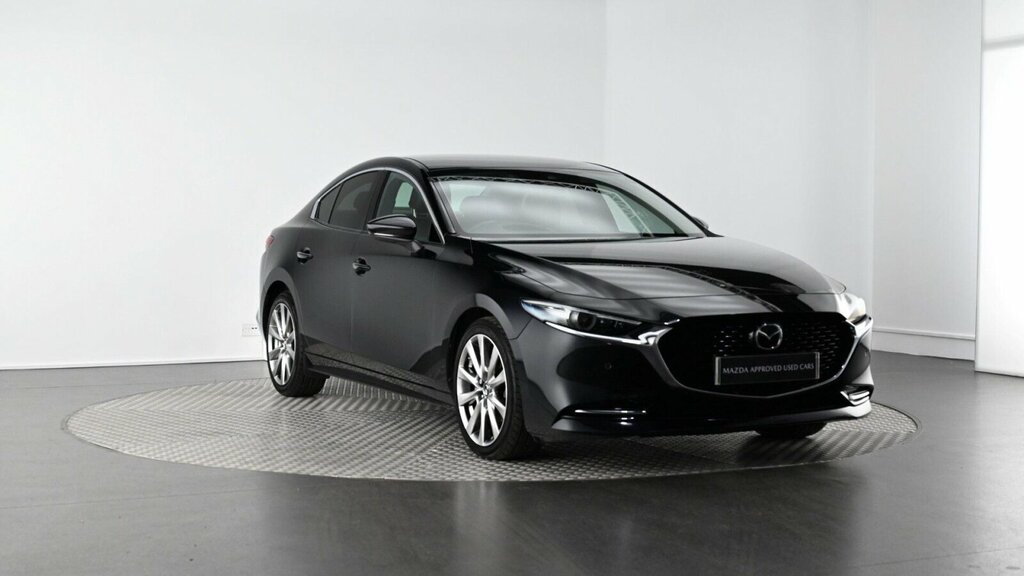 Mazda 3 2.0 Skyactiv-x Mhev Gt Sport Saloon Man Black