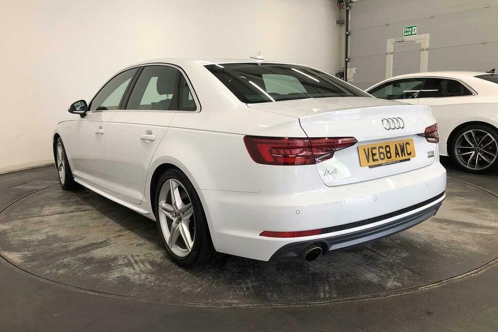 Audi A4 S Line 2.0 Tfsi Quattro 252 Ps S Tronic White #3