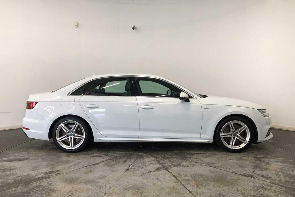 Audi A4 S Line 2.0 Tfsi Quattro 252 Ps S Tronic White #4