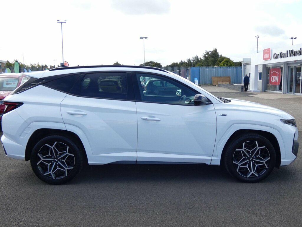 Hyundai Tucson 1.6 T-gdi N Line Euro 6 Ss White #6