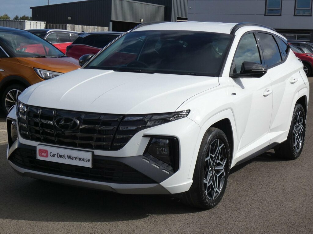 Hyundai Tucson 1.6 T-gdi N Line Euro 6 Ss White #3