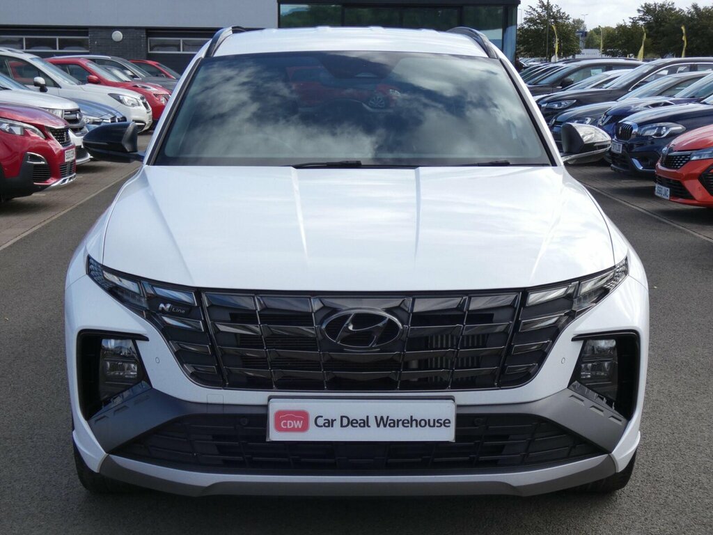 Hyundai Tucson 1.6 T-gdi N Line Euro 6 Ss White #2