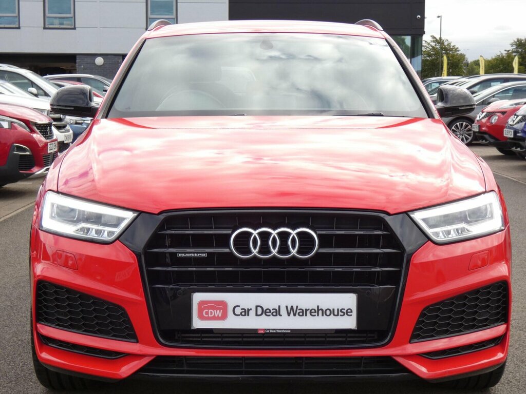Audi Q3 2.0 Tfsi Black Edition S Tronic Quattro Euro 6 S Red #2