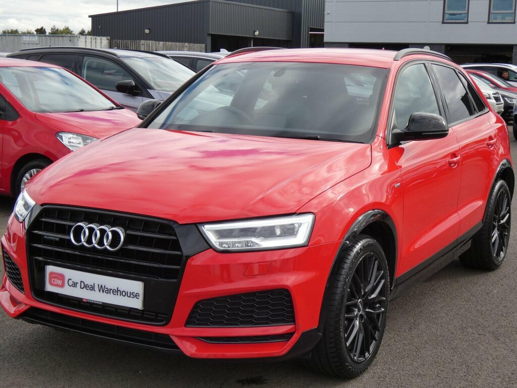 Audi Q3 2.0 Tfsi Black Edition S Tronic Quattro Euro 6 S Red #5