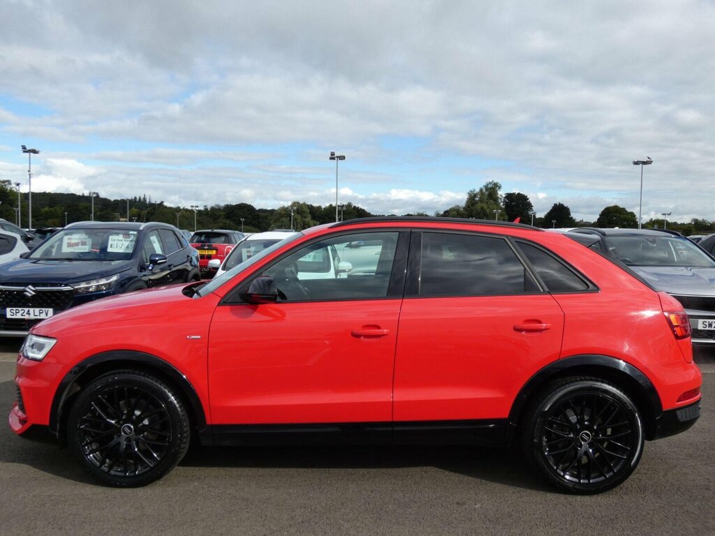 Audi Q3 2.0 Tfsi Black Edition S Tronic Quattro Euro 6 S Red #4
