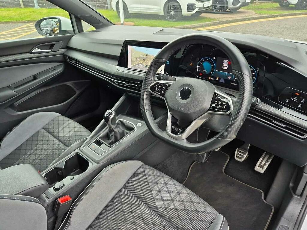 Volkswagen Golf R-line 1.5 Tsi 150Ps 6-Speed White #6