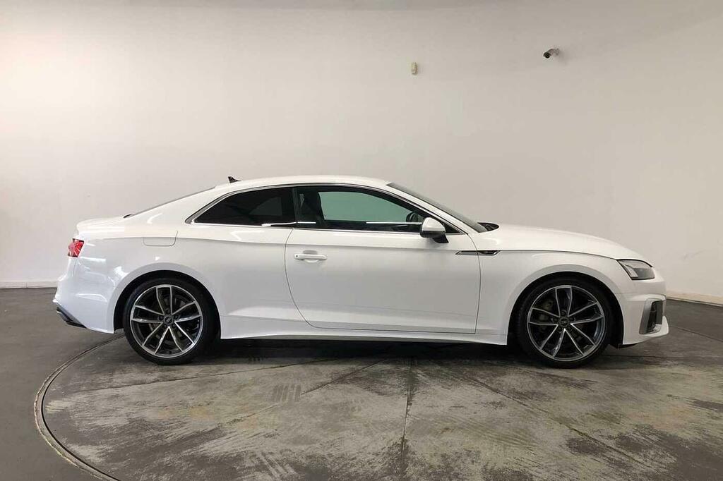 Audi A5 Coup- S Line 40 Tfsi 204 Ps S Tronic White #4