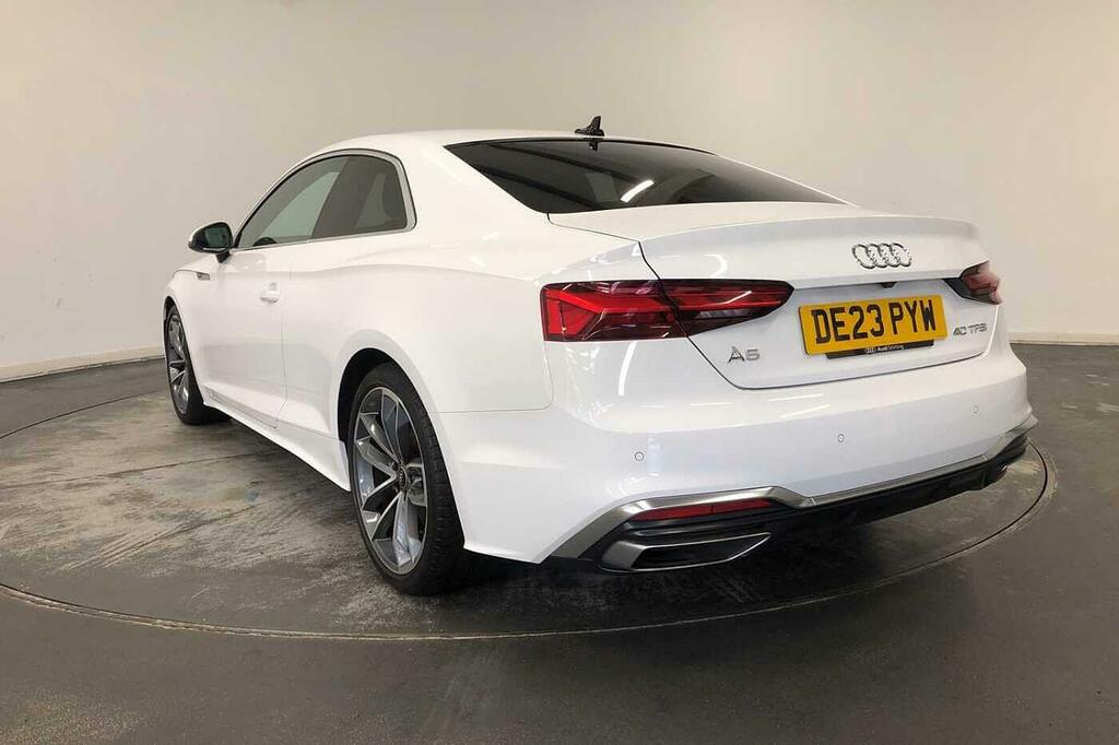Audi A5 Coup- S Line 40 Tfsi 204 Ps S Tronic White #3