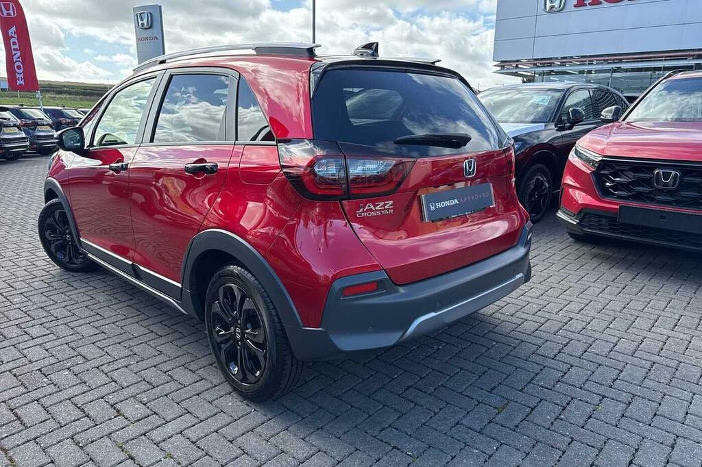 Honda Jazz 1.5 I-mmd Hybrid Crosstar Advance Ecvt Red #3