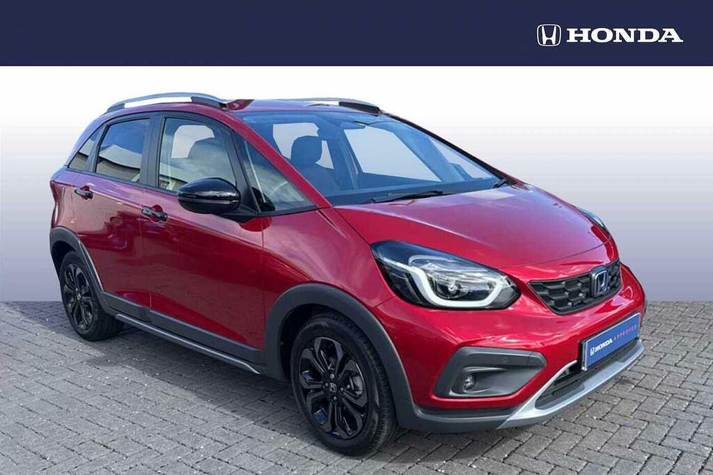 Honda Jazz 1.5 I-mmd Hybrid Crosstar Advance Ecvt Red