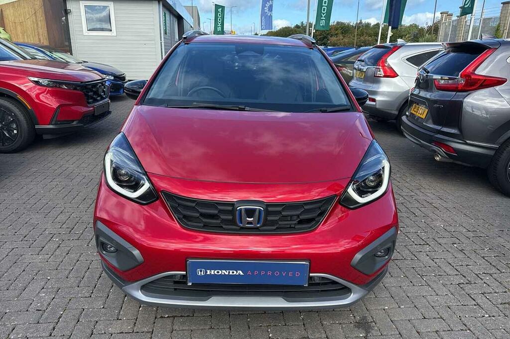 Honda Jazz 1.5 I-mmd Hybrid Crosstar Advance Ecvt Red #6