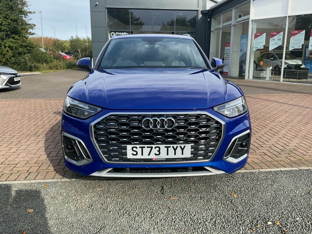 Audi Q5 2.0 Tfsi 45 S Line Sportback S Tronic Quattro Euro Blue #2