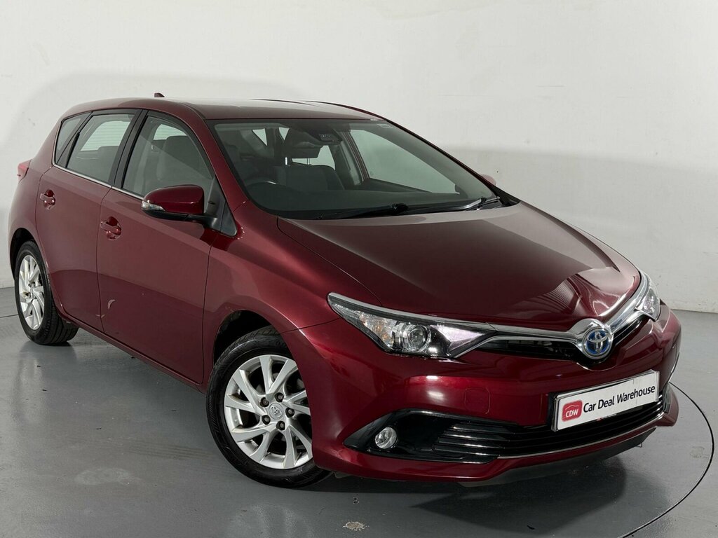 Toyota Auris 1.8 Vvt-h Business Edition Cvt Euro 6 Ss S Red