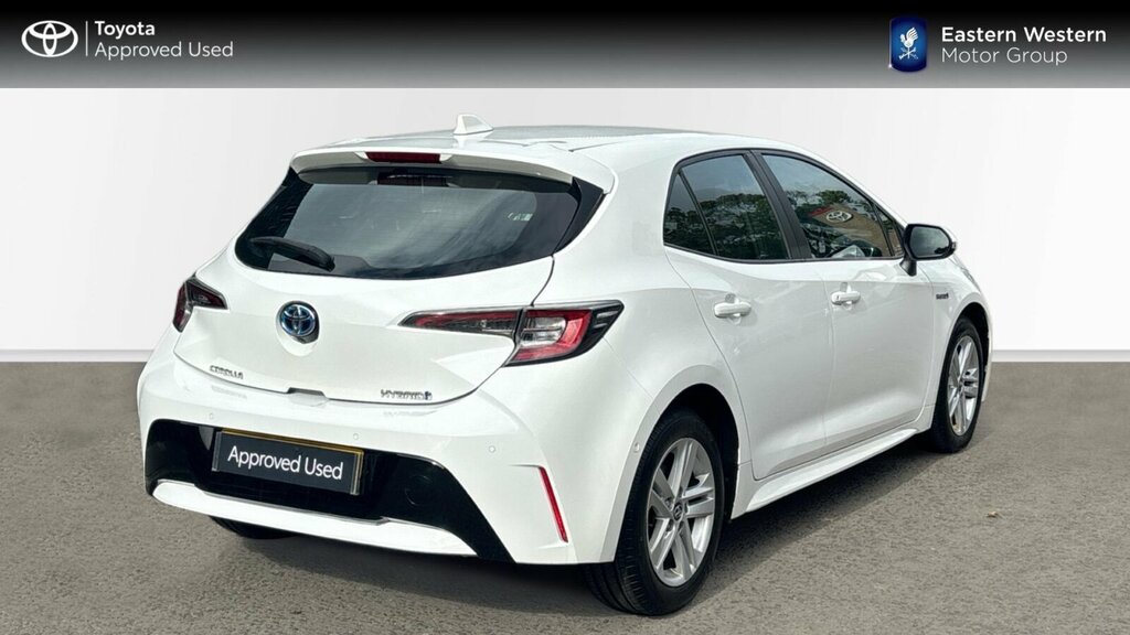 Toyota Corolla 1.8 Vvt-h Icon Tech Cvt Euro 6 Ss White #2