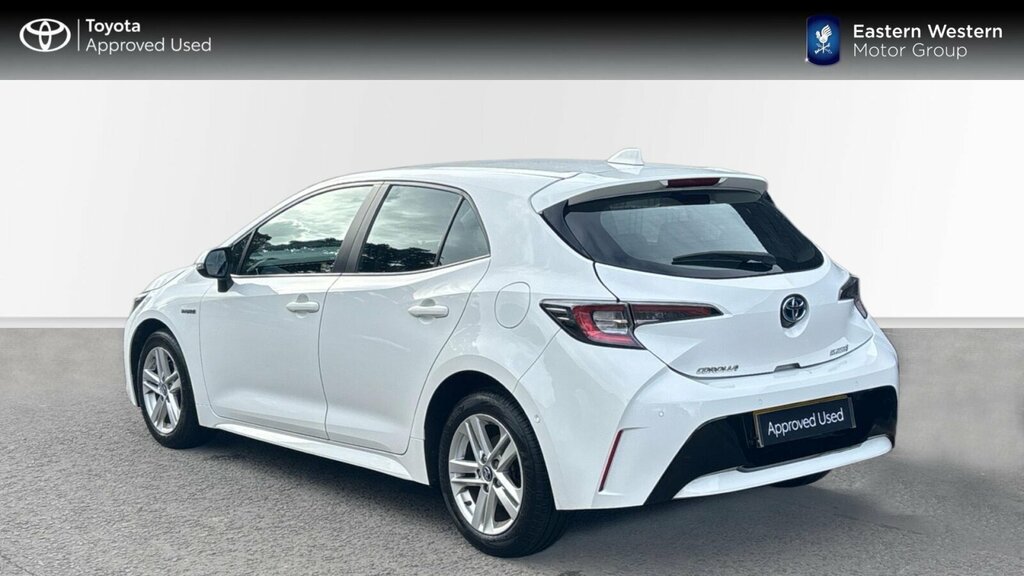 Toyota Corolla 1.8 Vvt-h Icon Tech Cvt Euro 6 Ss White #4