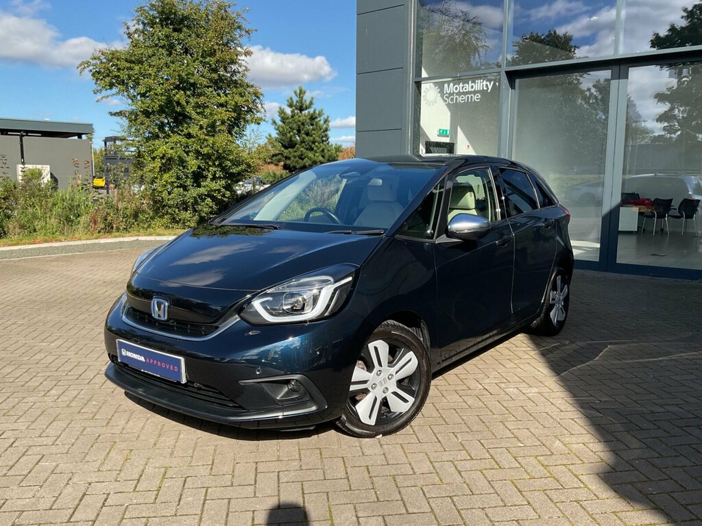 Honda Jazz 1.5 H I-mmd Ex Ecvt Euro 6 Ss Blue #3
