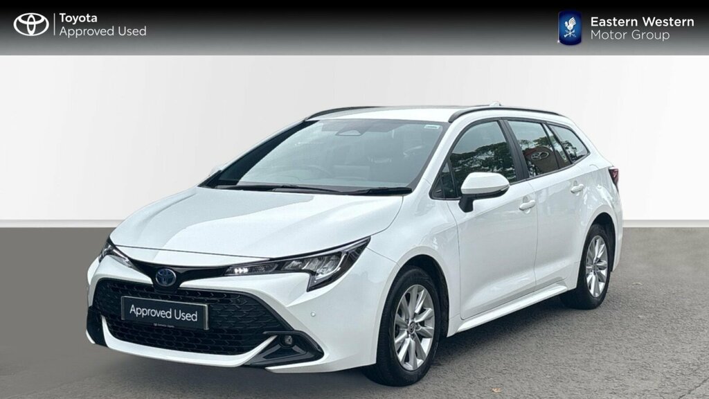 Toyota Corolla 1.8 Vvt-h Icon Touring Sports Cvt Euro 6 Ss White #3