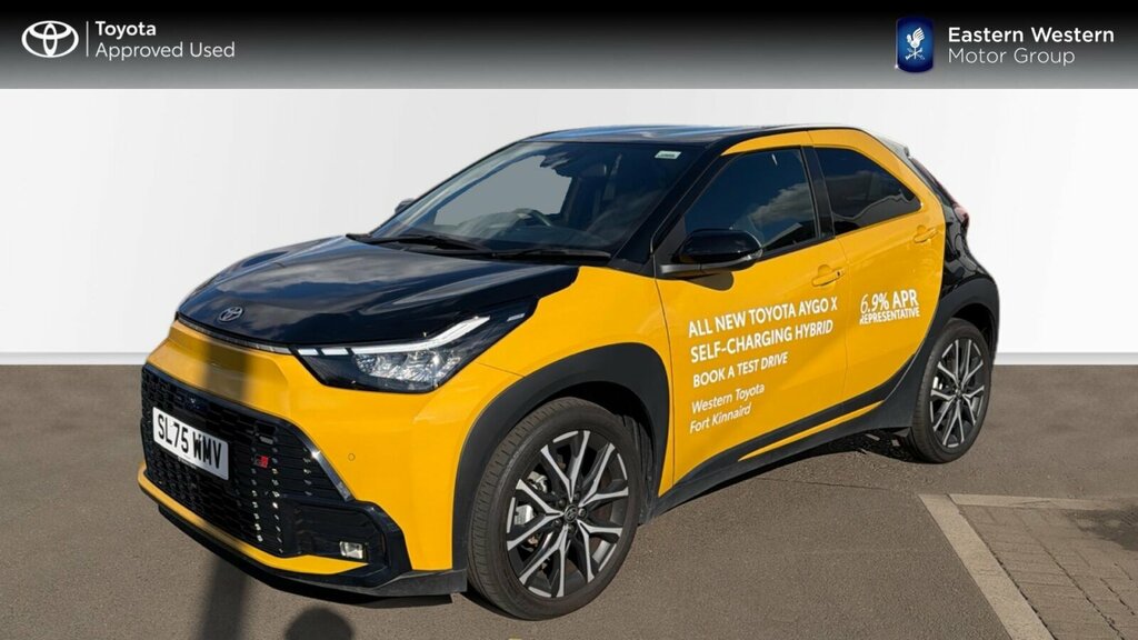 Toyota Aygo X 1.5H Gr Sport Cvt Euro 6 Ss Yellow #3