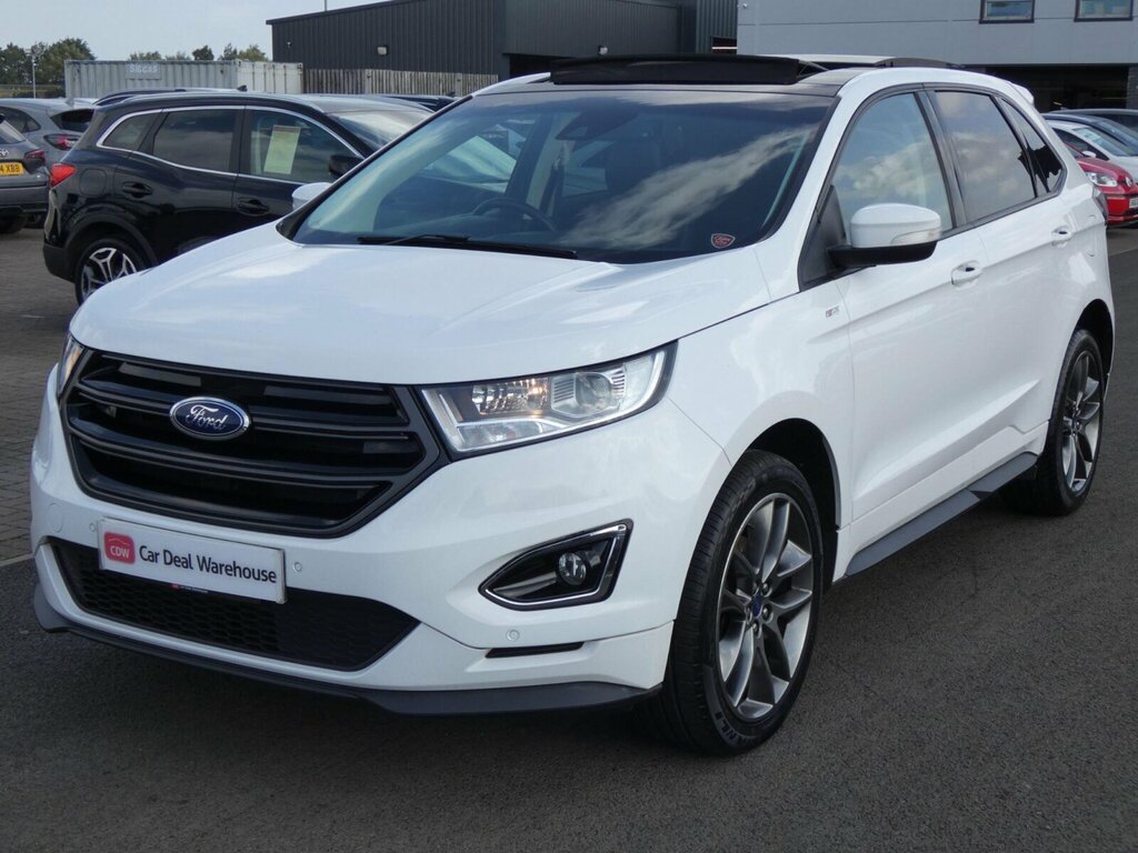 Ford Edge 2.0 Tdci St-line Powershift Awd Euro 6 Ss White #3