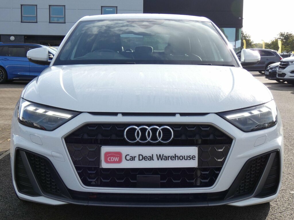 Audi A1 1.0 Tfsi 30 S Line Sportback S Tronic Euro 6 Ss White #2