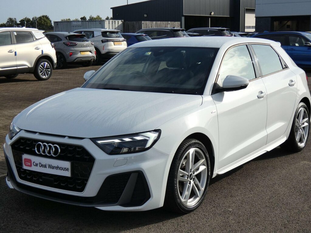 Audi A1 1.0 Tfsi 30 S Line Sportback S Tronic Euro 6 Ss White #5